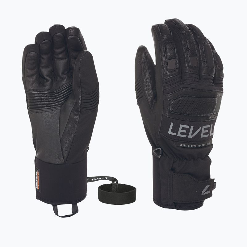 Pánské lyžařské rukavice Level Jag black
