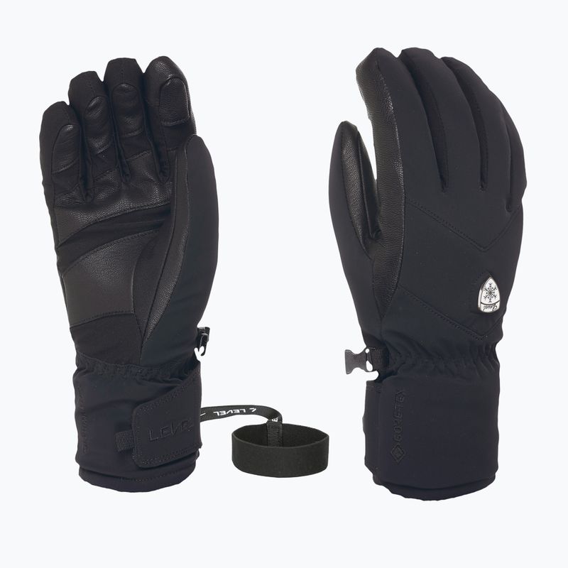 Dámské lyžařské rukavice Level I-Super Radiator W Gore-Tex black