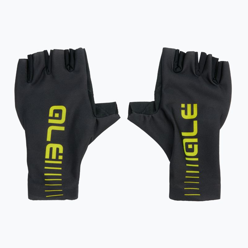 Cyklistické rukavice Alé Guanto Estivo Sun Select černo-bílé L17946718 2