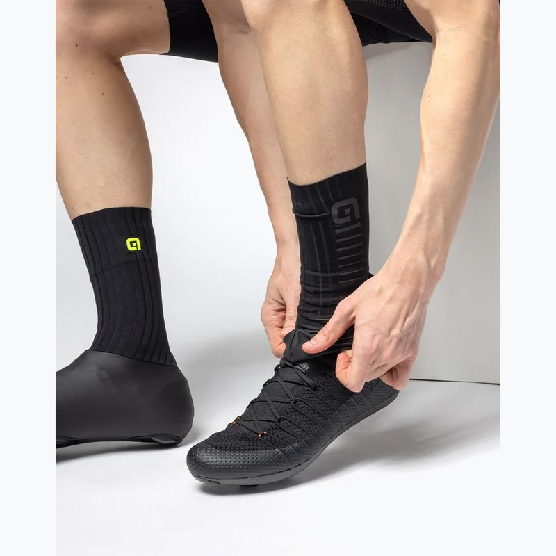 Chrániče na cylkistické tretry  Alé Whizzy Winter black 3