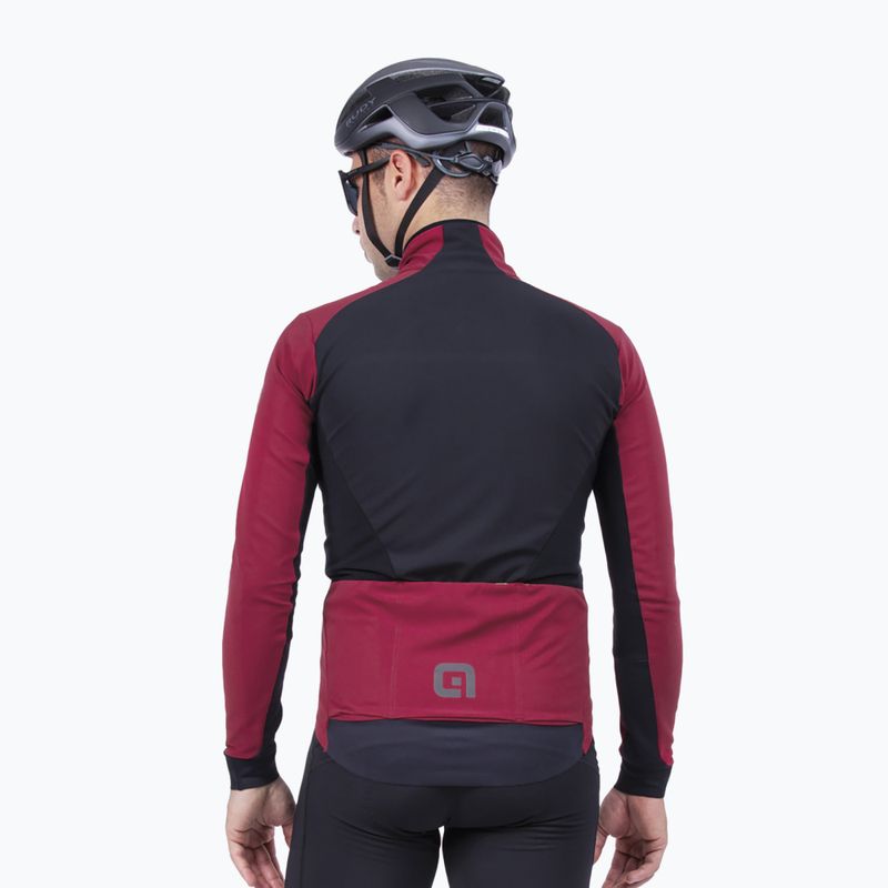 Pánská cyklistická bunda Alé Future Warm červená L22057494 2