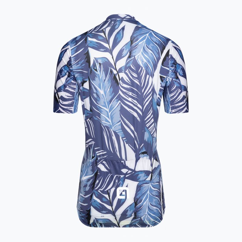 Dámský cyklistický dres Alé Leaf modrý L23118402 10