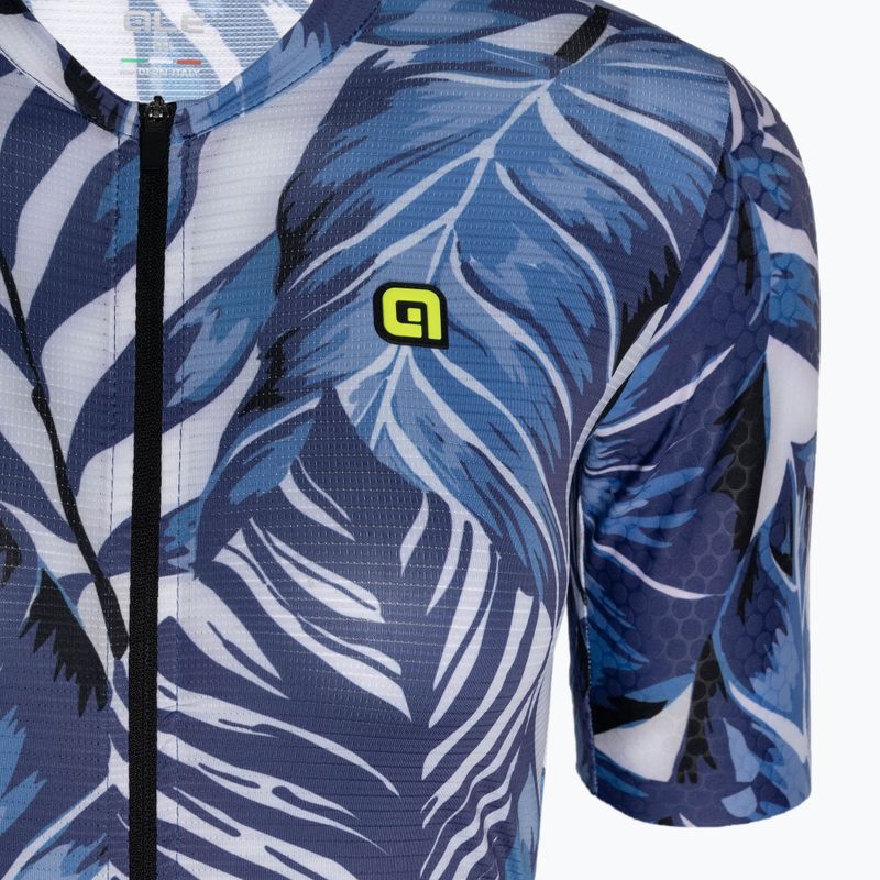 Dámský cyklistický dres Alé Leaf modrý L23118402 11
