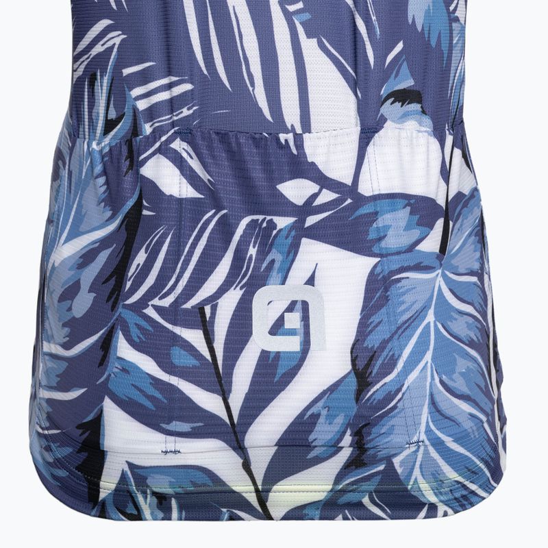 Dámský cyklistický dres Alé Leaf modrý L23118402 14