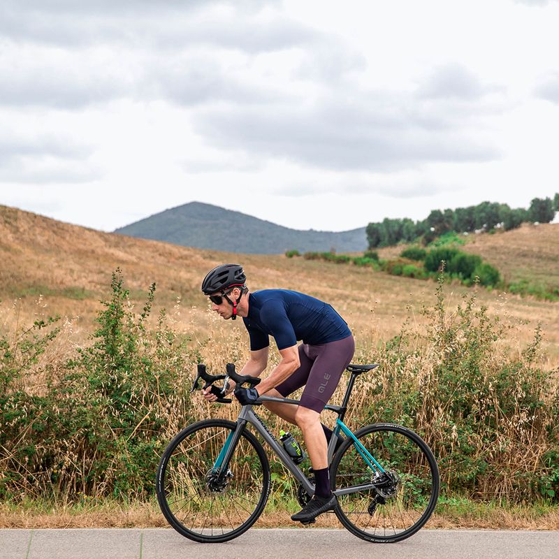 Pánský cyklistický dres Alé Color Block navy blue 9