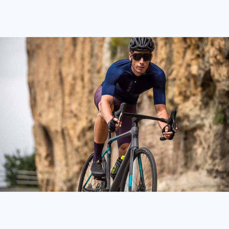 Pánský cyklistický dres Alé Color Block navy blue 11