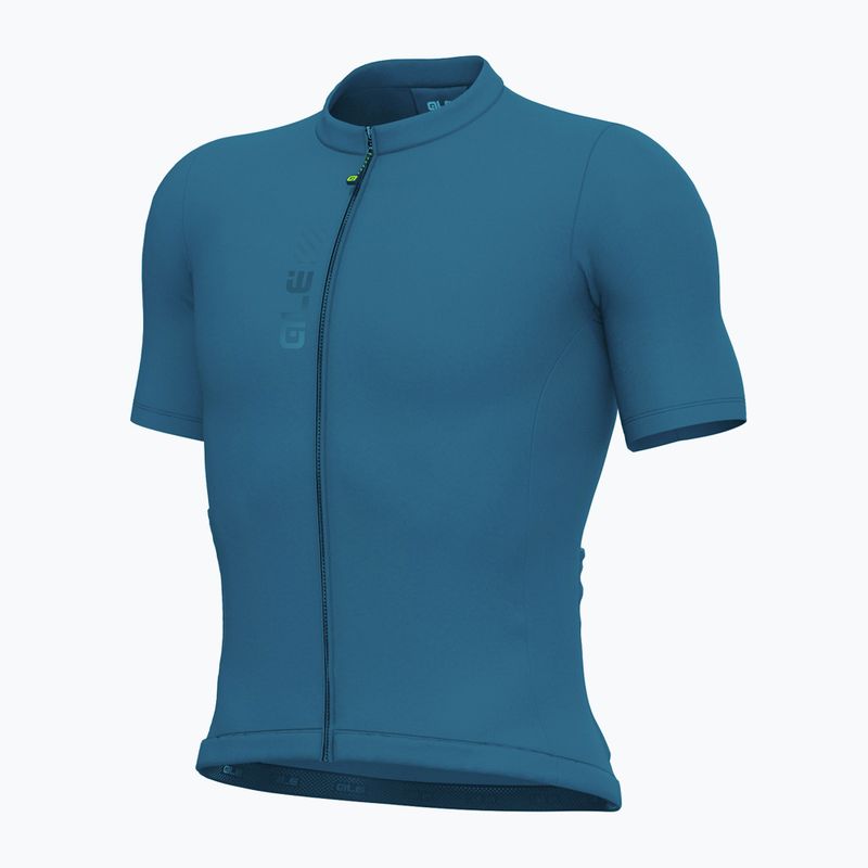 Pánský cyklistický dres Alé Color Block Off Road leaf green 6