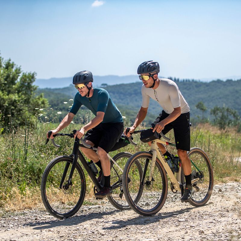 Pánský cyklistický dres Alé Color Block Off Road leaf green 11