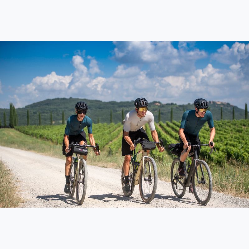 Pánský cyklistický dres Alé Color Block Off Road leaf green 12