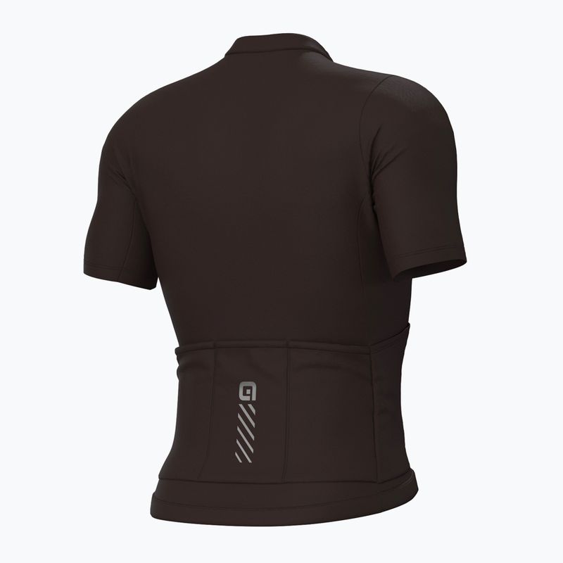 Pánský cyklistický dres Alé Color Block Off Road cocoa brown 8