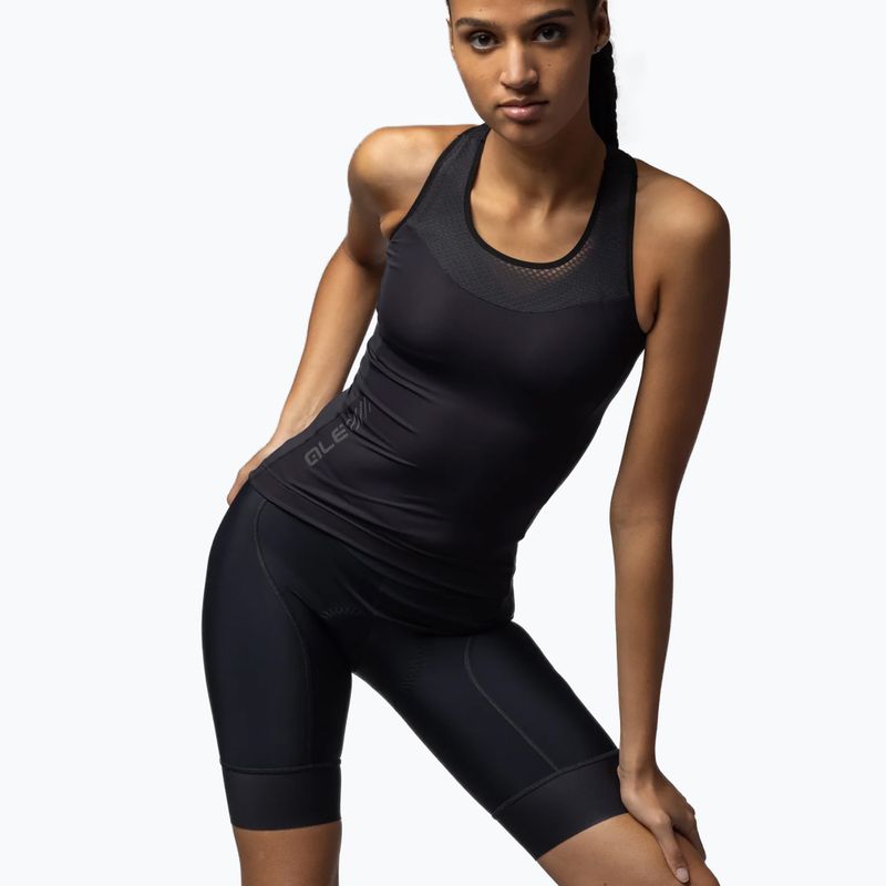 Dámský cyklistický dres Alé Color Block TT black 3
