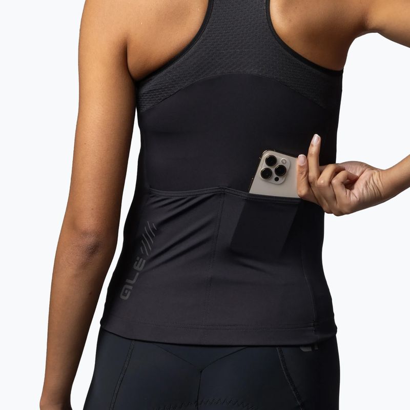 Dámský cyklistický dres Alé Color Block TT black 5