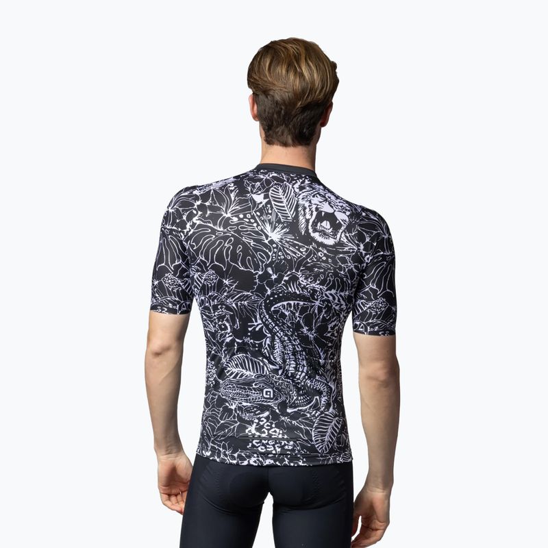 Pánský cyklistický dres Alé Safari black 2