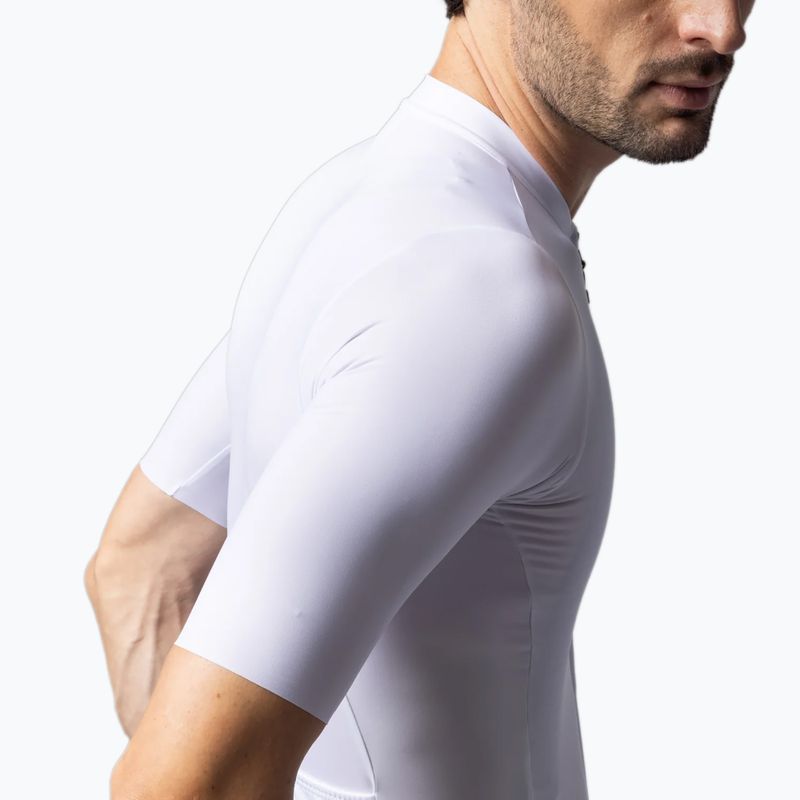 Pánský cyklistický dres Alé Color Block white 3