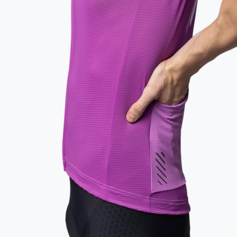 Pánský cyklistický dres Alé Follow Me cyclamen 6