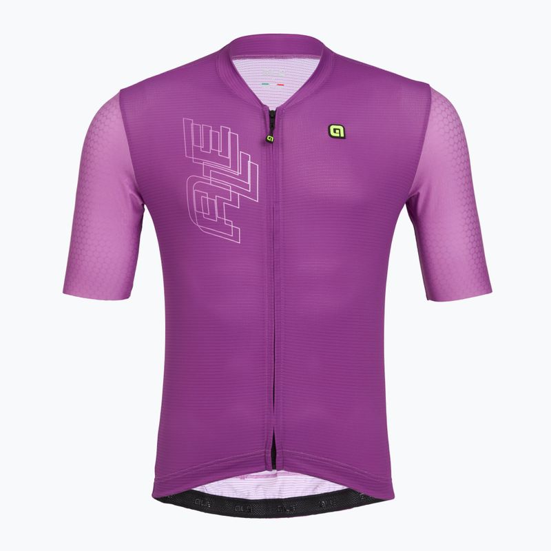 Pánský cyklistický dres Alé Follow Me cyclamen 7