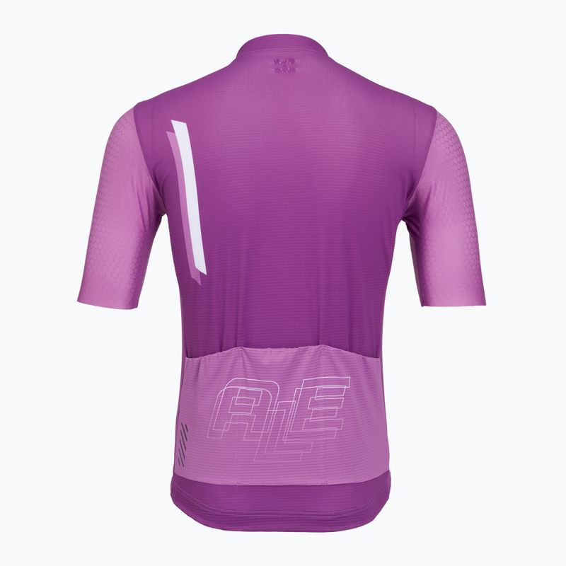 Pánský cyklistický dres Alé Follow Me cyclamen 8