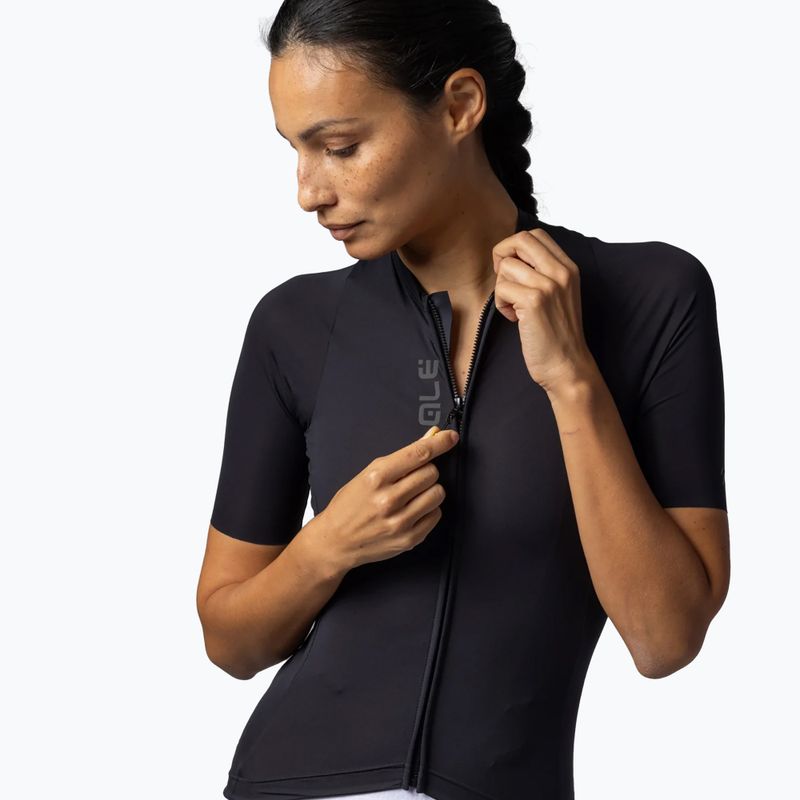 Dámský cyklistický dres Alé Color Block black 3