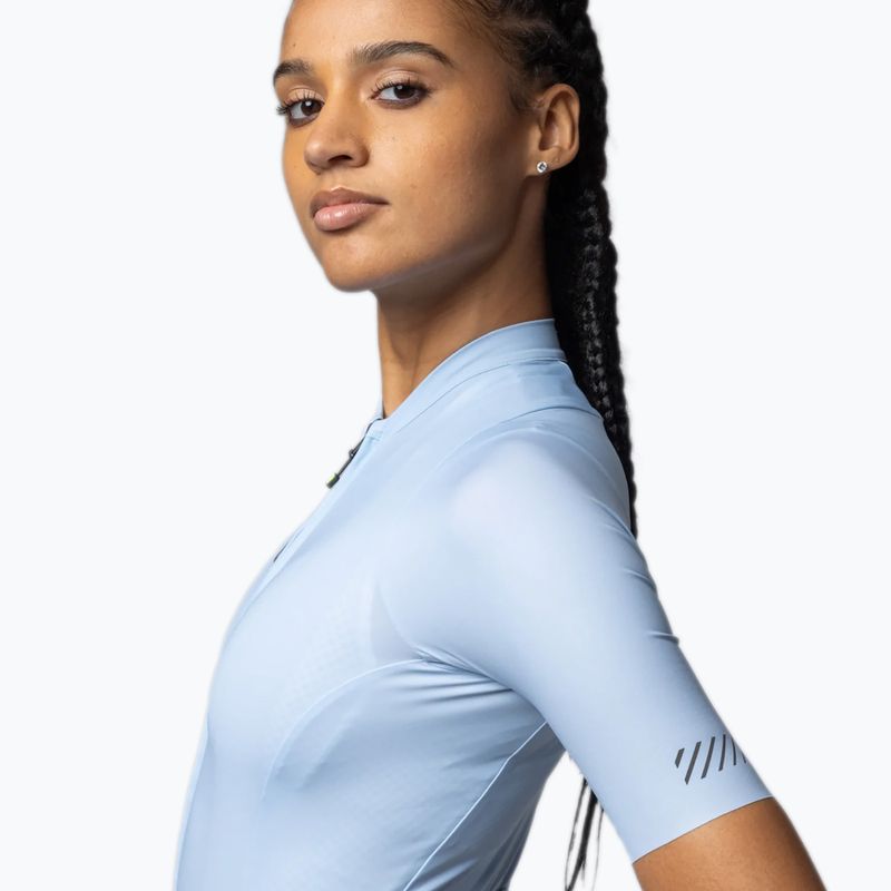 Dámský cyklistický dres Alé Color Block aqua 3
