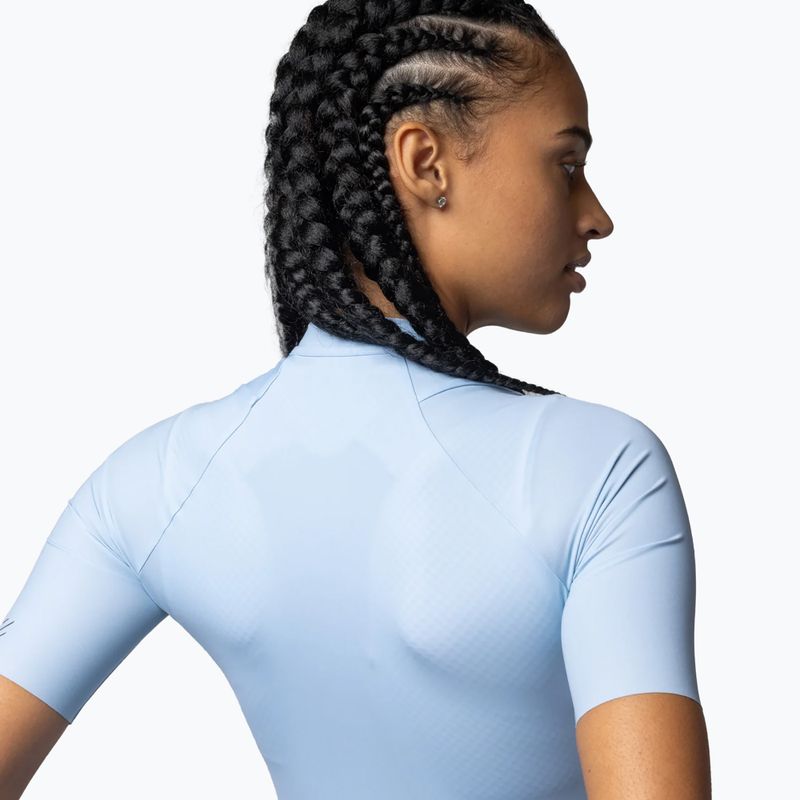 Dámský cyklistický dres Alé Color Block aqua 5
