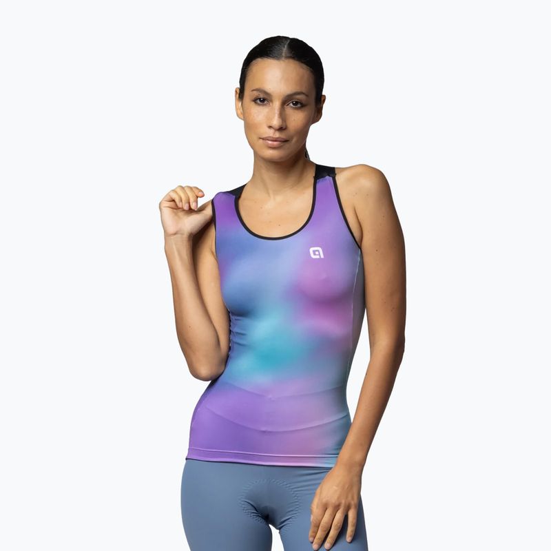 Dámský cyklistický dres Alé Aurora TT purple