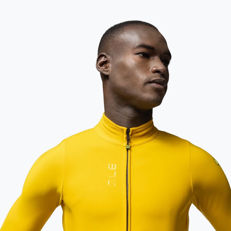 Pánská cyklistická mikina Alé Fondo 3.0 LS Jersey zenzero/ginger 3