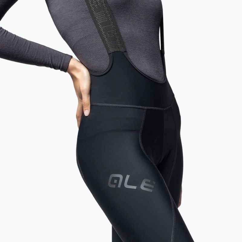 Dámské cyklistické kalhoty Alé Winter Bibtights nero/black 5