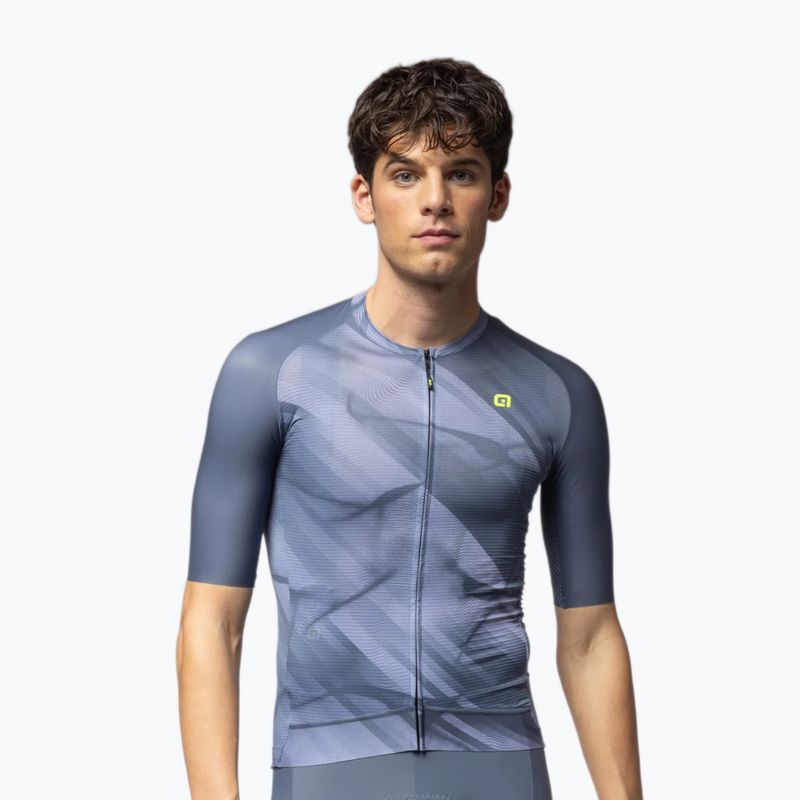 Pánský cyklistický dres Alé Crash steel