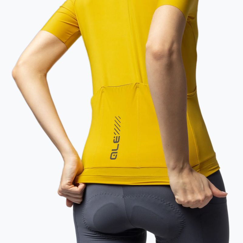 Dámský cyklistický dres Alé Color Block Off Road ginger 5