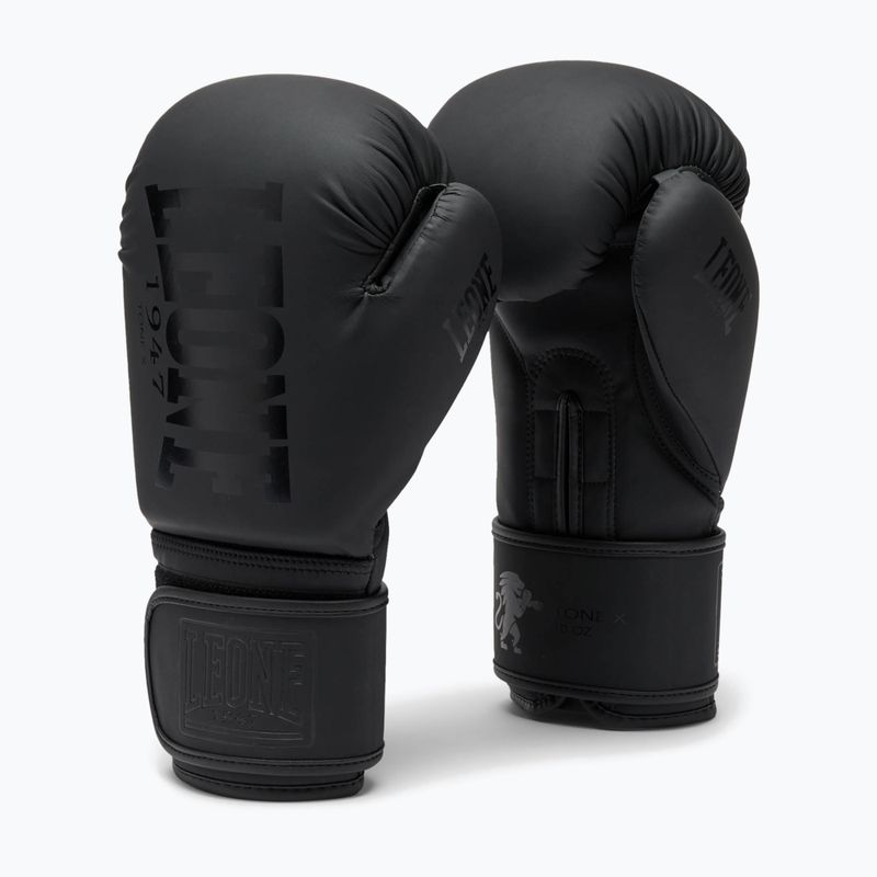 Boxerské rukavice LEONE 1947 Tone X black 2