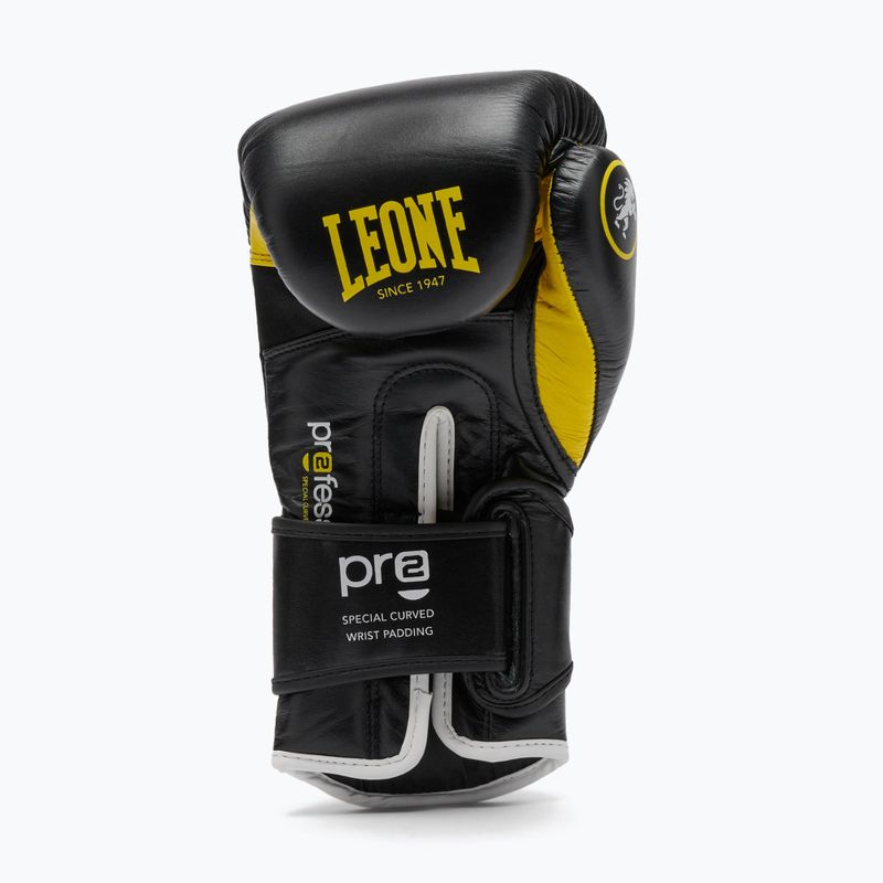 Boxerské rukavice LEONE 1947 Professional 2 yellow 4
