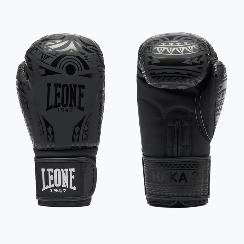 Boxerské rukavice LEONE 1947 Haka black