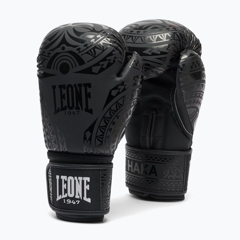Boxerské rukavice LEONE 1947 Haka black 2