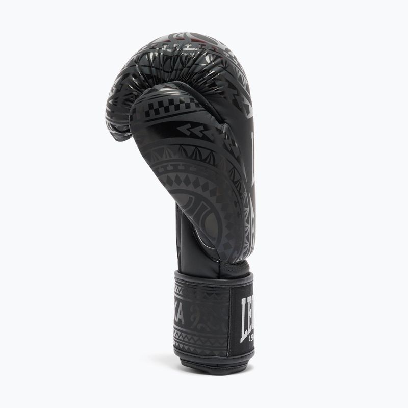 Boxerské rukavice LEONE 1947 Haka black 5