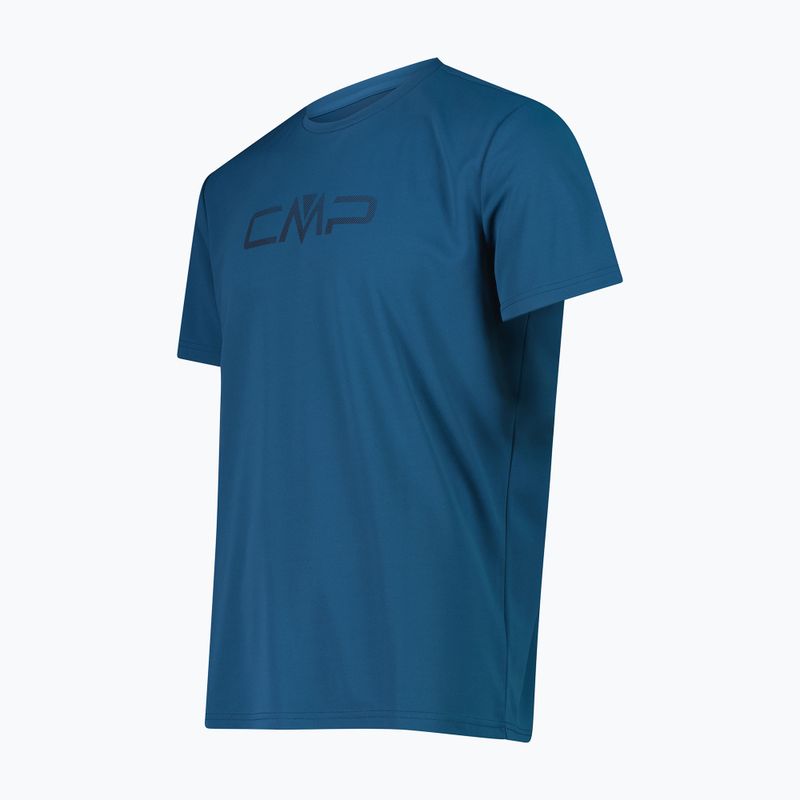 Pánské trekové tričko CMP 39T7117 petroleum 3