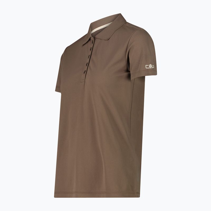 Dámské polo tričko CMP 3T59676 Polo toffee 3