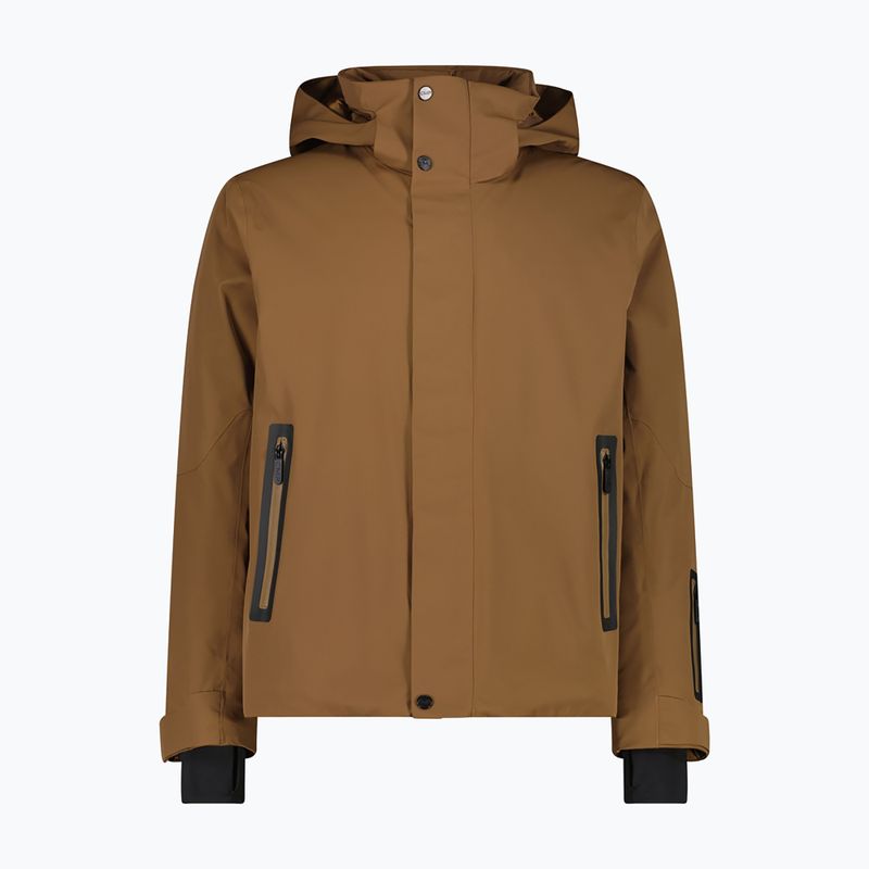Pánská lyžařská bunda CMP 36W0017 Zip Hood copper