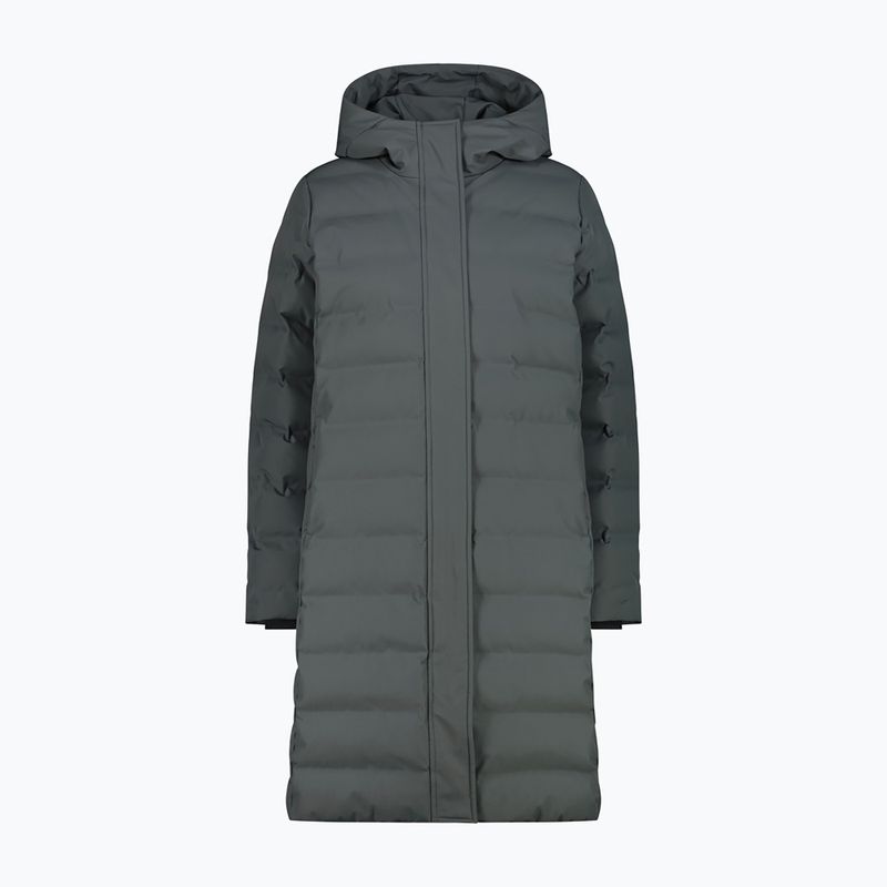 Dámský zateplený kabát CMP 35K3676 Coat Fix Hood jungle