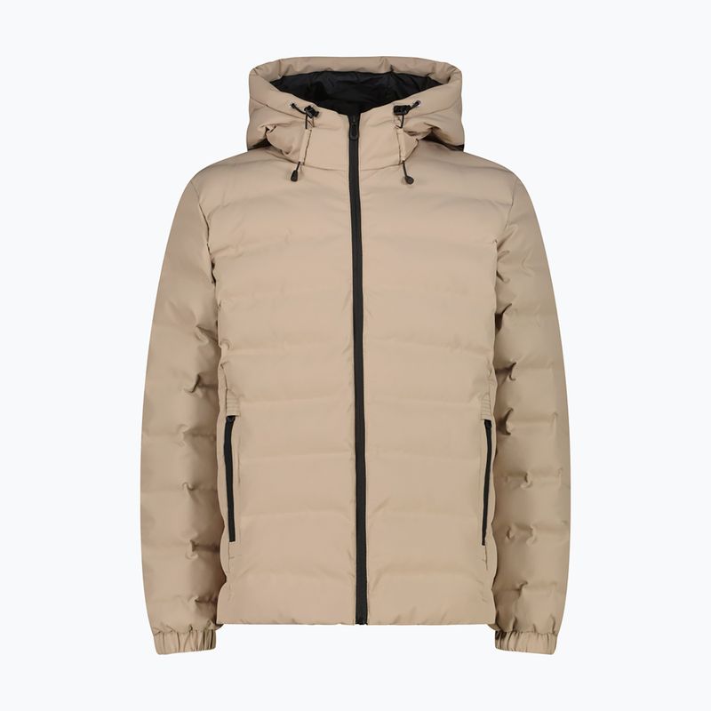 Pánská zateplená bunda CMP 35K3697 Fix Hood teak