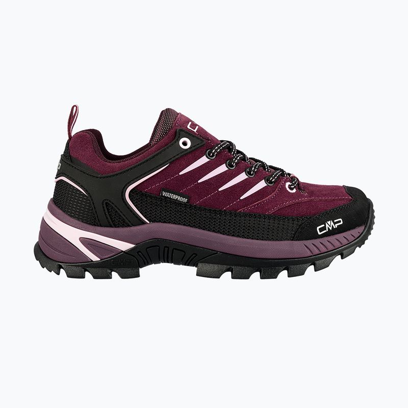 Dámské trekové boty CMP Rigel 2.0 Low Waterproof plum/soft pink 9