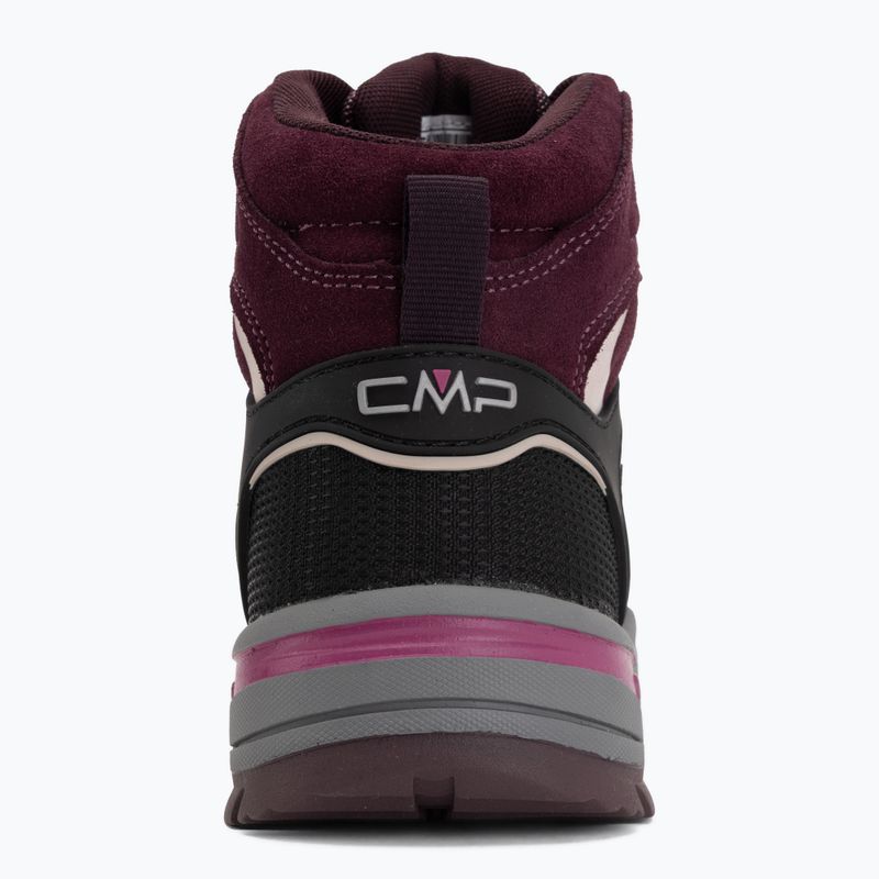 Dětské trekové boty CMP Rigel 2.0 Mid Waterproof black berry/amaranto 6