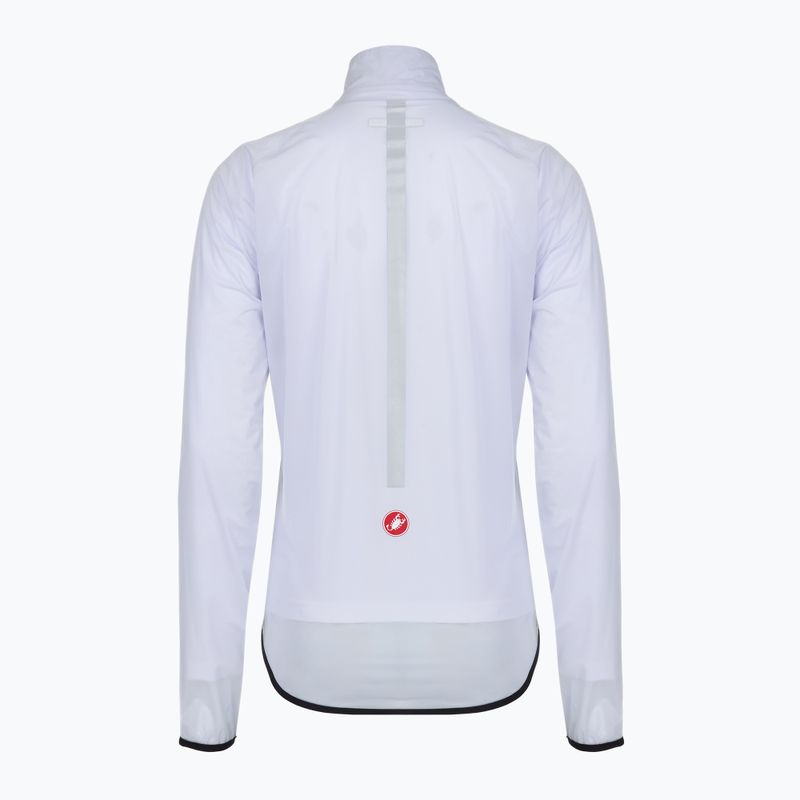 Pánská cyklistická bunda Castelli Squall Shell silver gray/black 2
