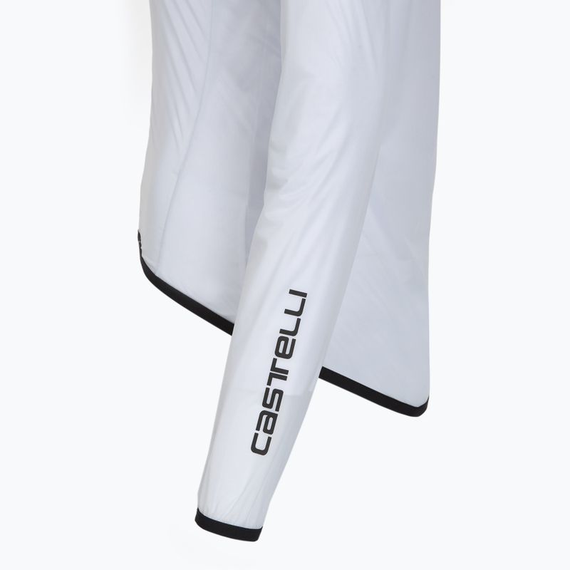 Dámská cyklistická bunda Castelli Squall Shell W silver grey/black 4