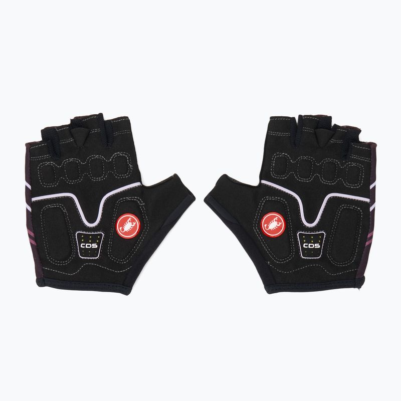 Dámské cyklistické rukavice Castelli Dolcissima 2 Dark night shade/deep purple/purple mist 3
