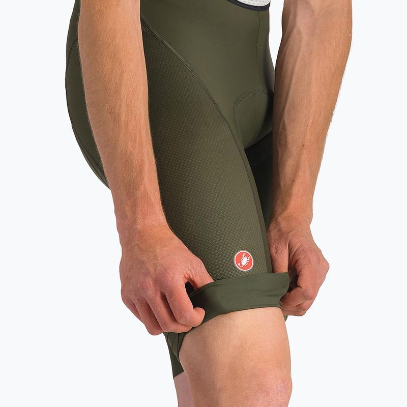 Pánské cyklistické šortky Castelli Competizione 2 deep green 5