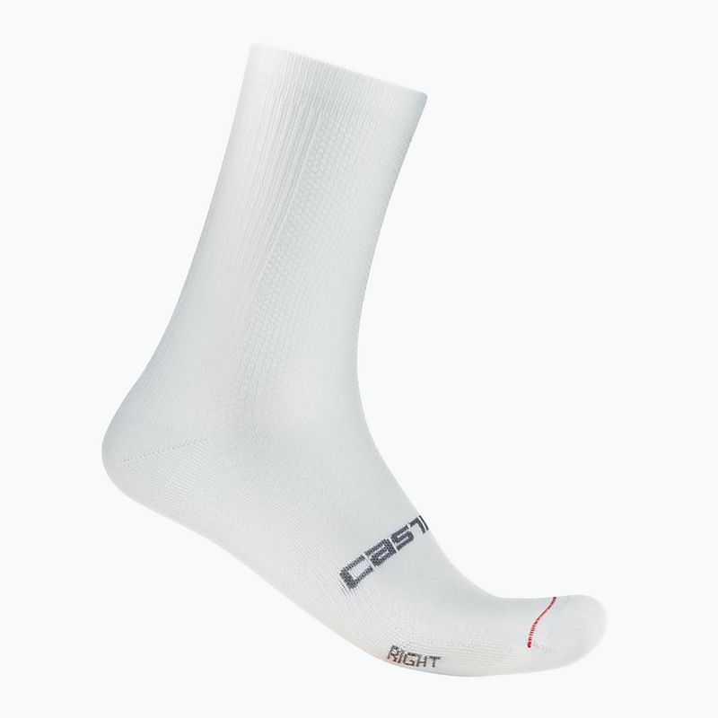 Pánské ponožky Castelli Espresso 18 white