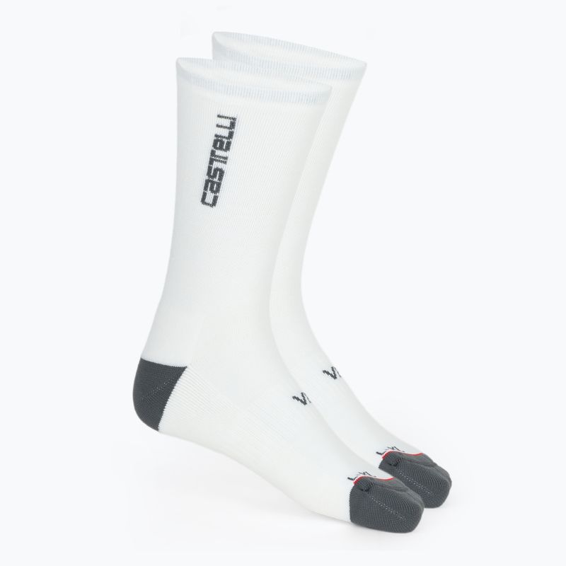 Pánské ponožky Castelli Venti Soft Merino white