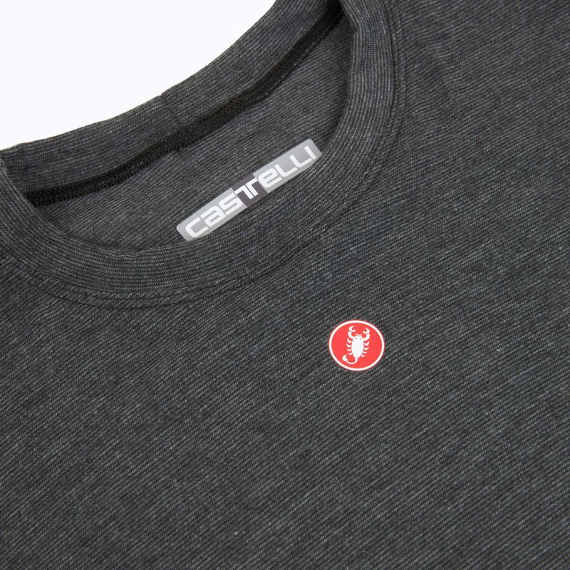 Dámské cyklistické tričko Longsleeve Castelli Medio Base Layer W melange gray 3