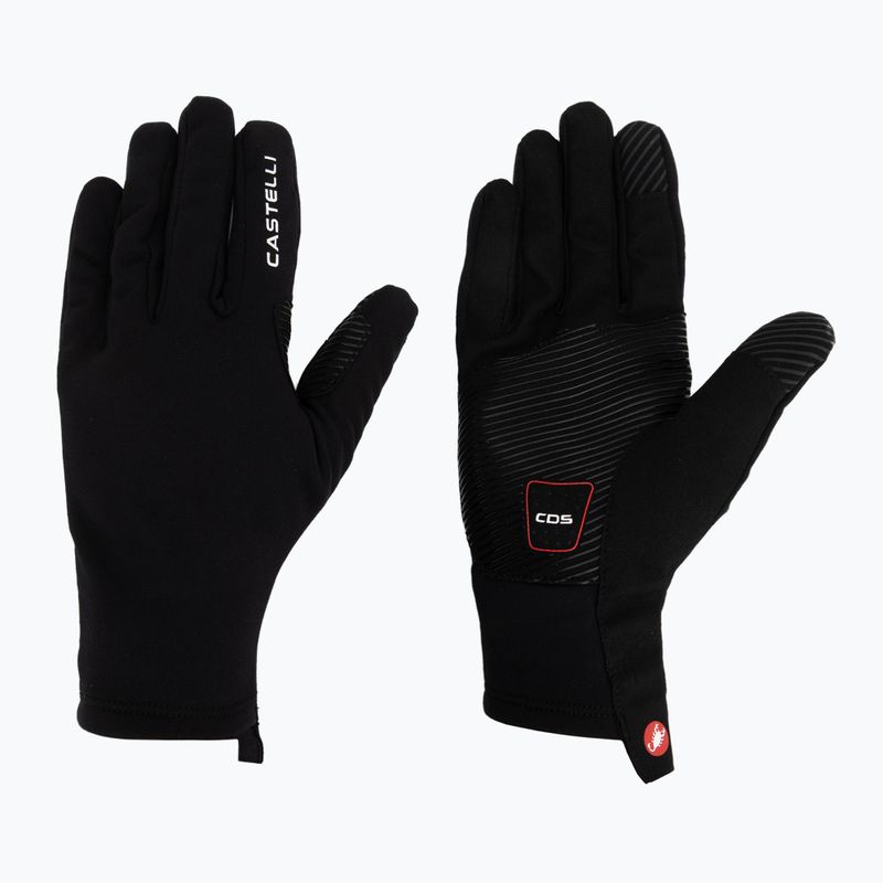 Pánské cyklistické rukavice Castelli Lightness 3 Glove black