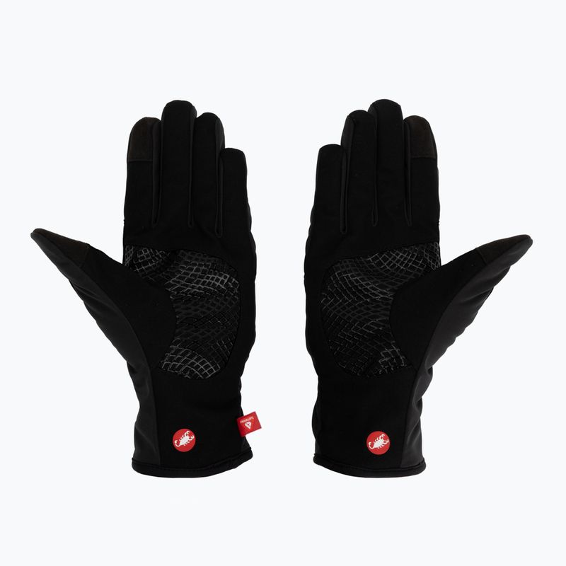 Pánské cyklistické rukavice Castelli Entrata Thermal 3 Glove black 3